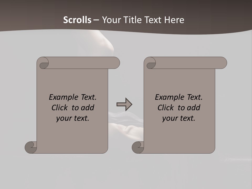 Grunge Cave Mystic PowerPoint Template