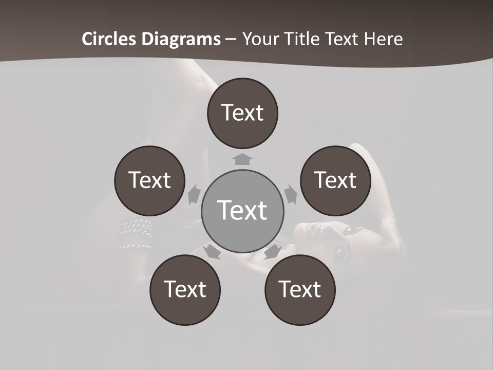 Grunge Cave Mystic PowerPoint Template