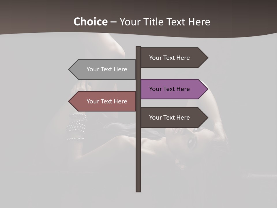 Grunge Cave Mystic PowerPoint Template