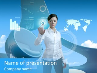 Professional Beautiful Computer PowerPoint Template