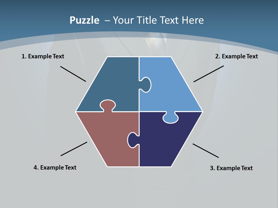 Laundry Necktie Welldressed PowerPoint Template