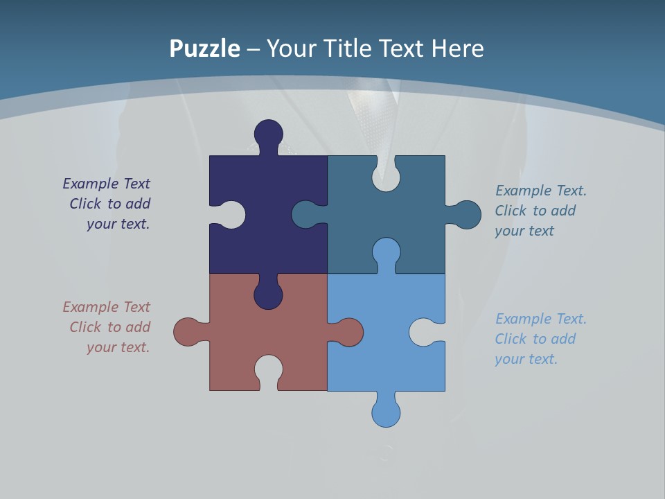 Laundry Necktie Welldressed PowerPoint Template