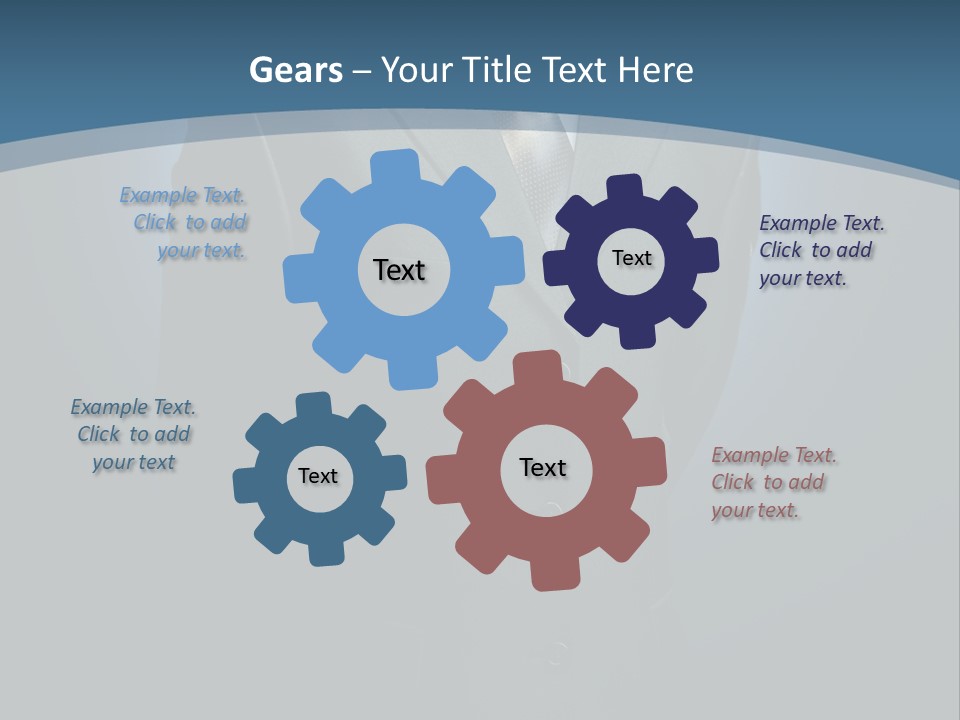 Laundry Necktie Welldressed PowerPoint Template