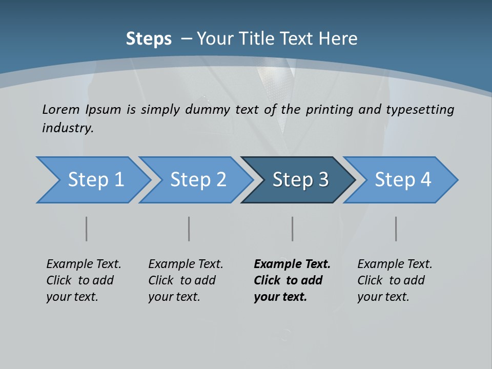 Laundry Necktie Welldressed PowerPoint Template