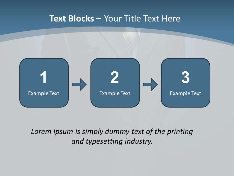 Laundry Necktie Welldressed PowerPoint Template