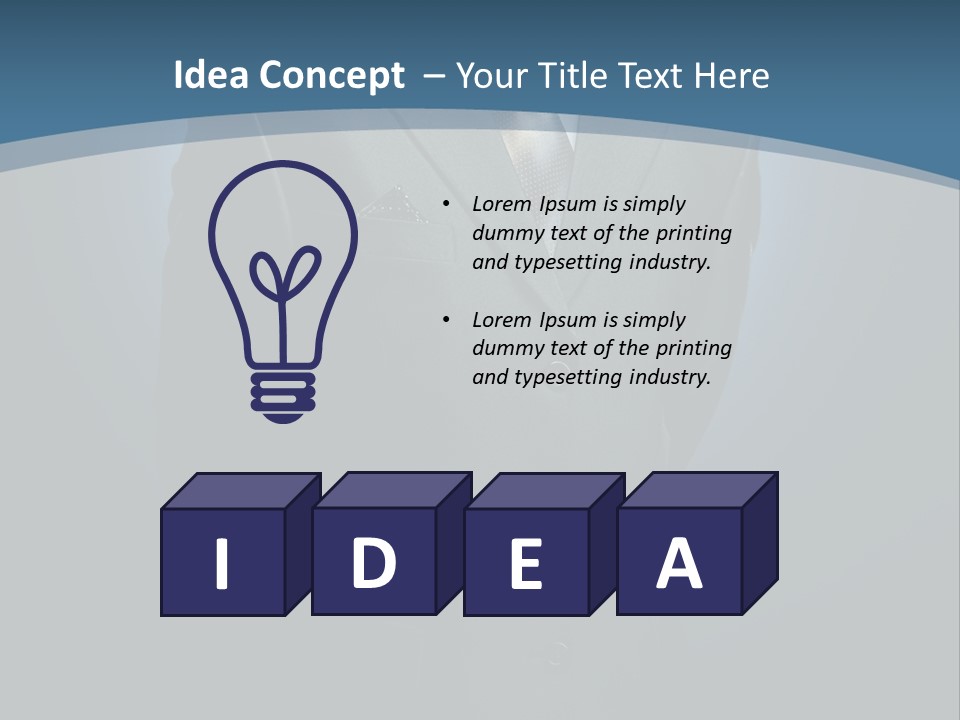 Laundry Necktie Welldressed PowerPoint Template