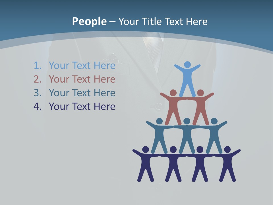 Laundry Necktie Welldressed PowerPoint Template