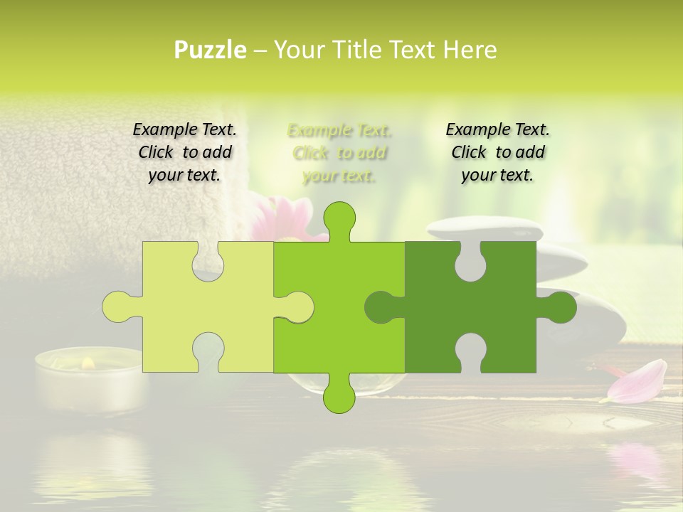 Spa Green Nature PowerPoint Template