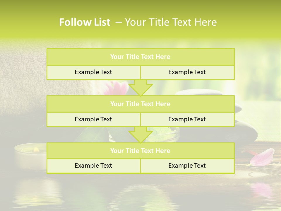 Spa Green Nature PowerPoint Template