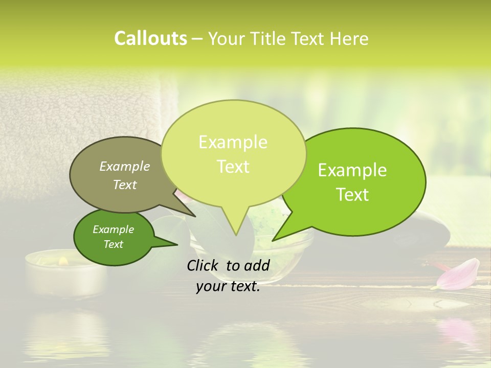 Spa Green Nature PowerPoint Template