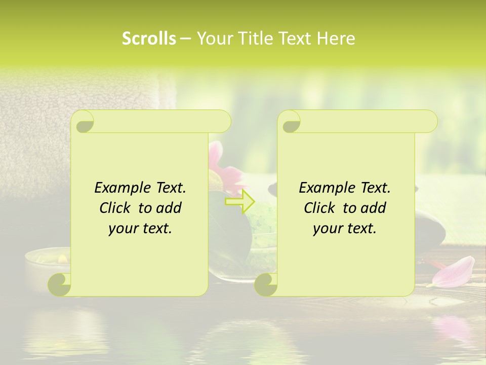 Spa Green Nature PowerPoint Template