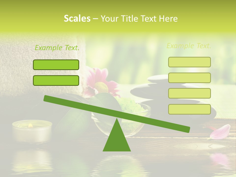 Spa Green Nature PowerPoint Template