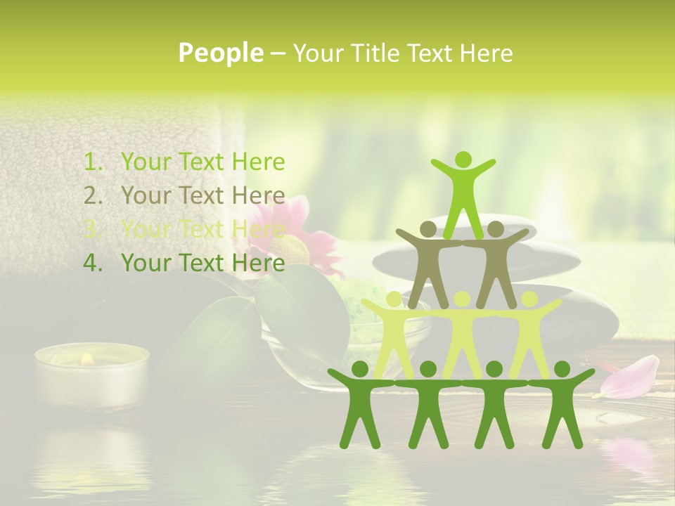 Spa Green Nature PowerPoint Template