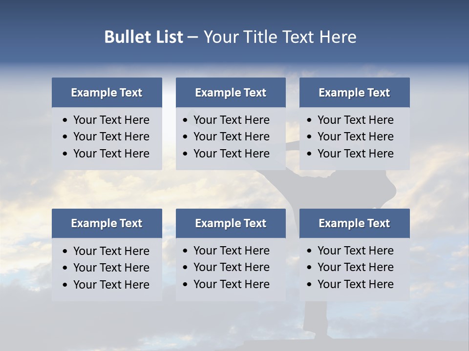Nature Exercise Lifestyle PowerPoint Template