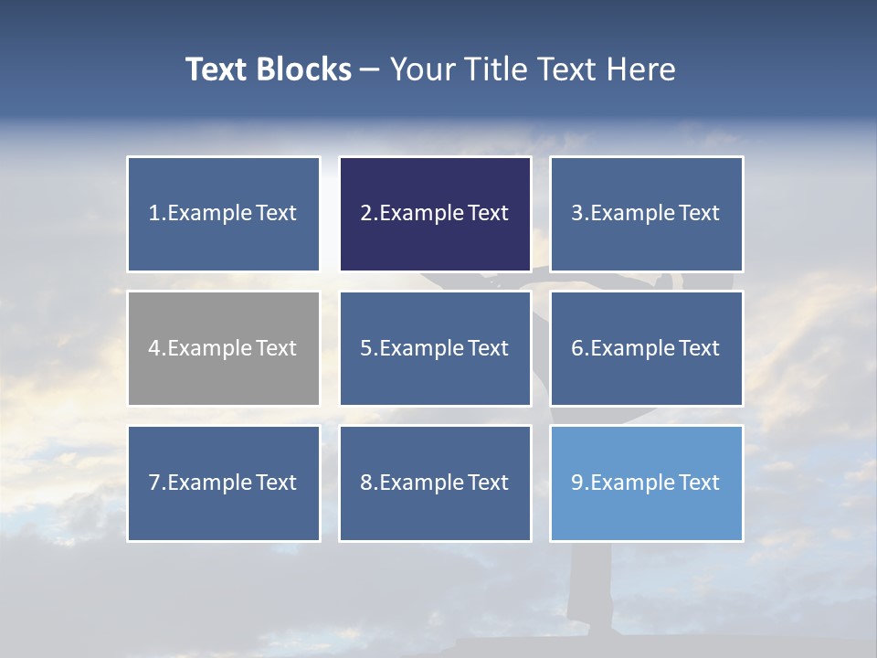 Nature Exercise Lifestyle PowerPoint Template