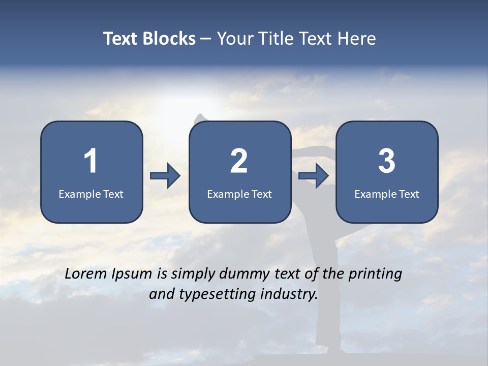 Nature Exercise Lifestyle PowerPoint Template