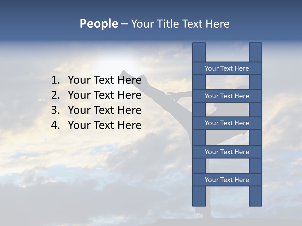 Nature Exercise Lifestyle PowerPoint Template