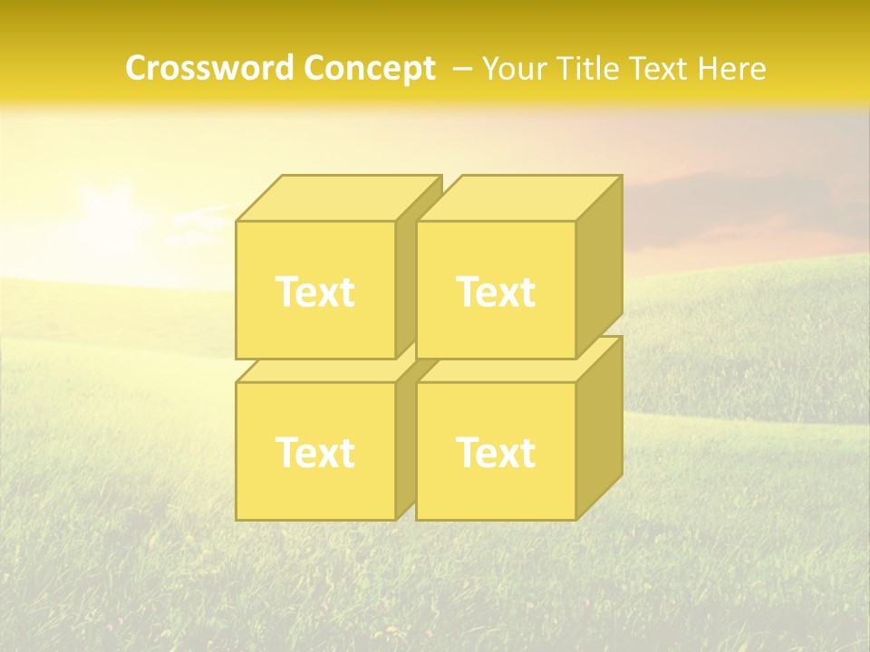 Idyllic Dark Foliage PowerPoint Template
