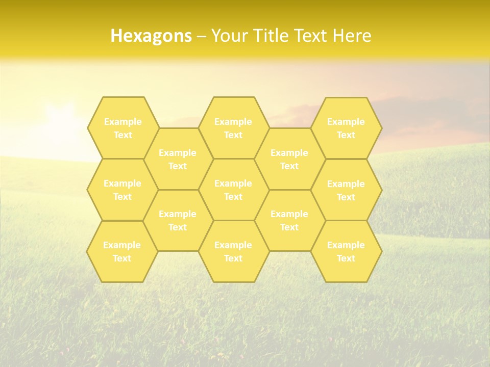 Idyllic Dark Foliage PowerPoint Template