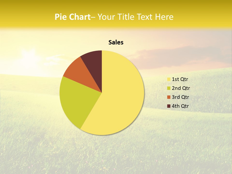 Idyllic Dark Foliage PowerPoint Template