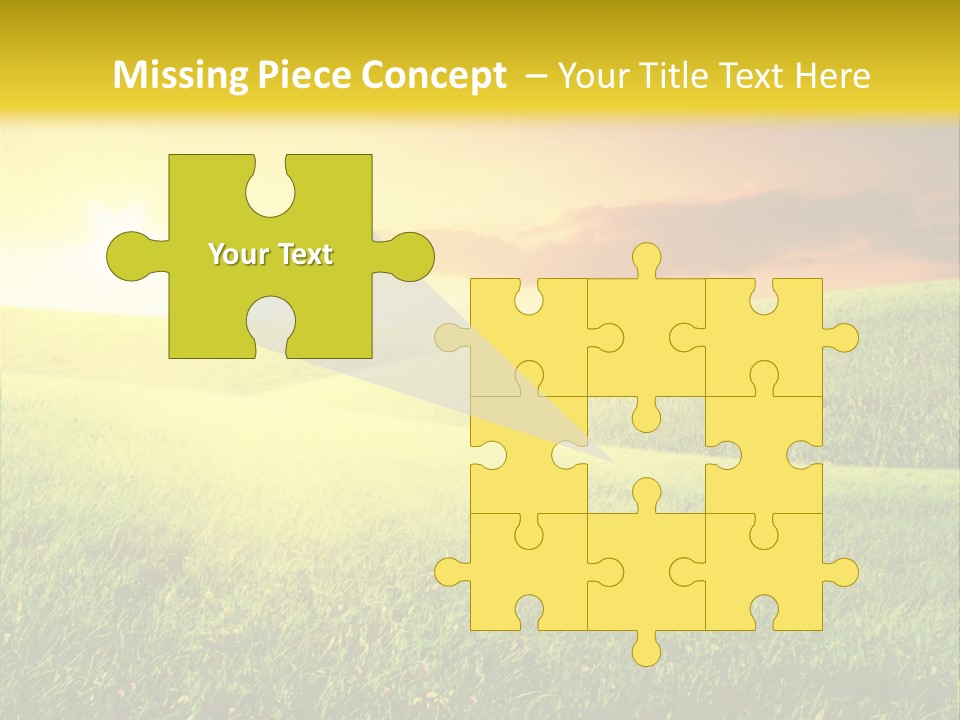 Idyllic Dark Foliage PowerPoint Template