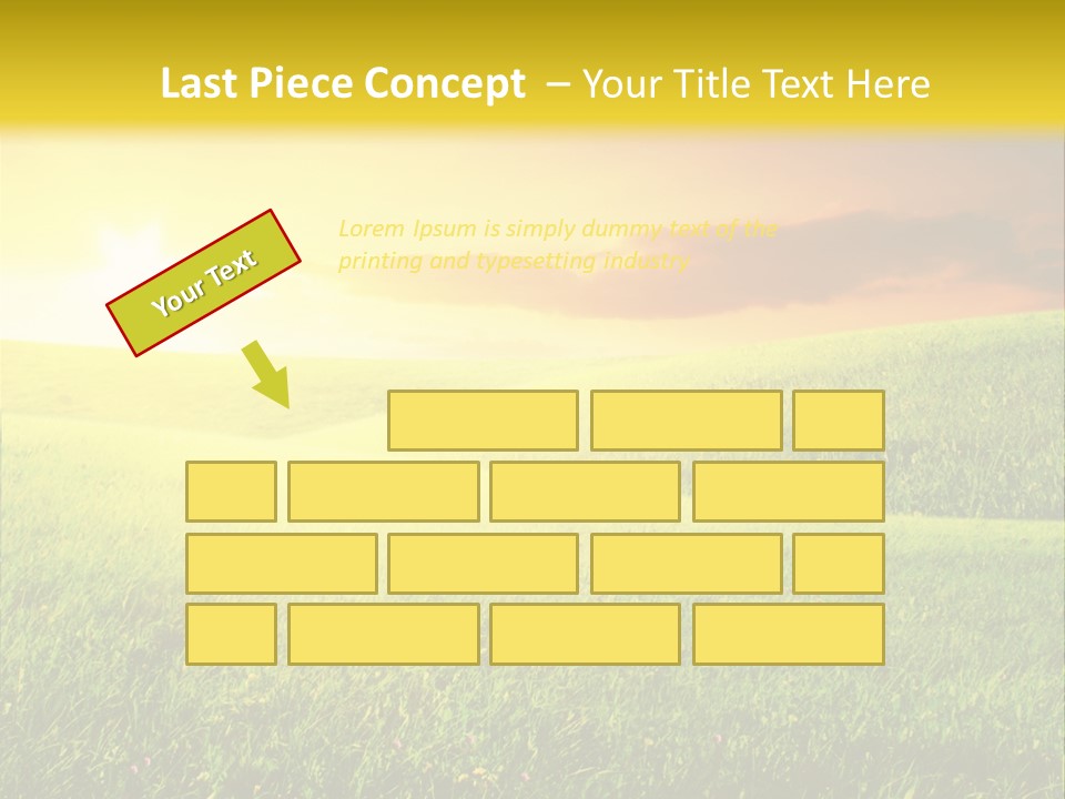 Idyllic Dark Foliage PowerPoint Template