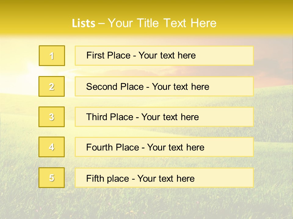 Idyllic Dark Foliage PowerPoint Template