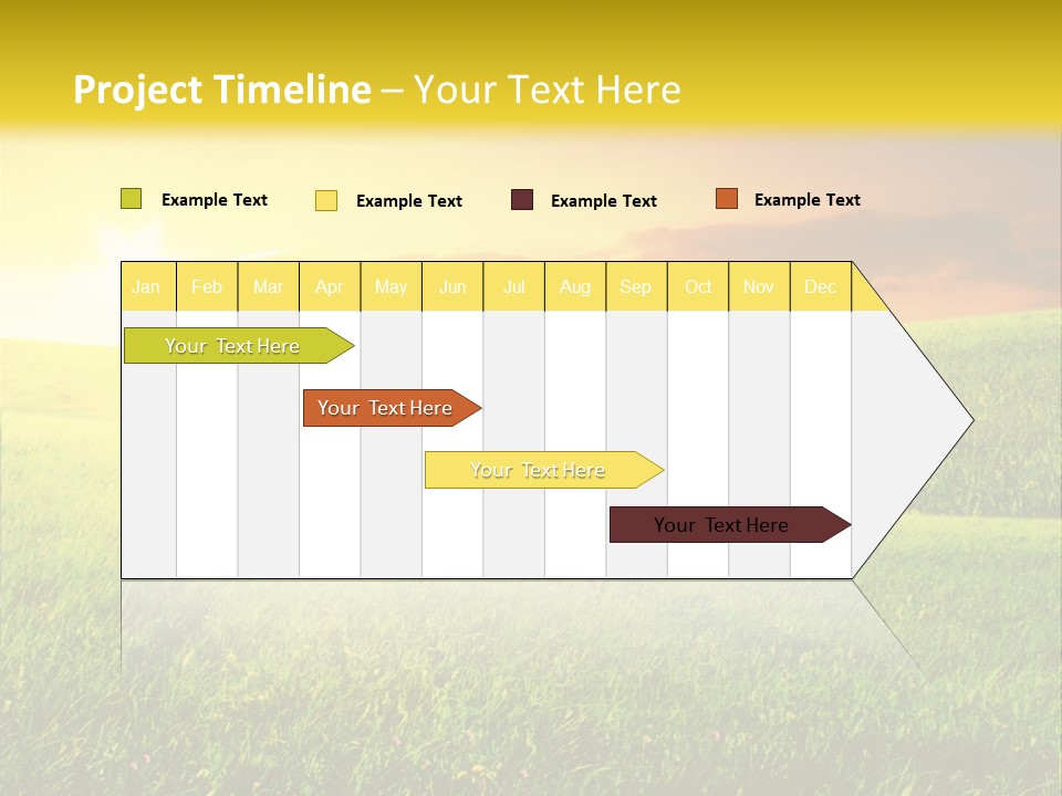 Idyllic Dark Foliage PowerPoint Template