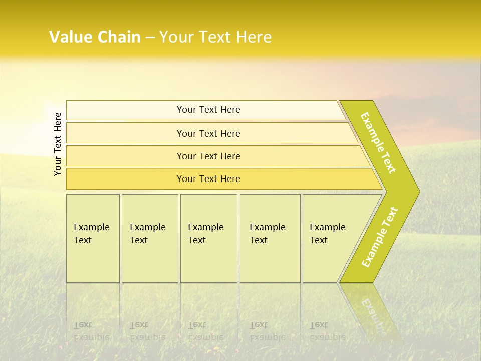Idyllic Dark Foliage PowerPoint Template