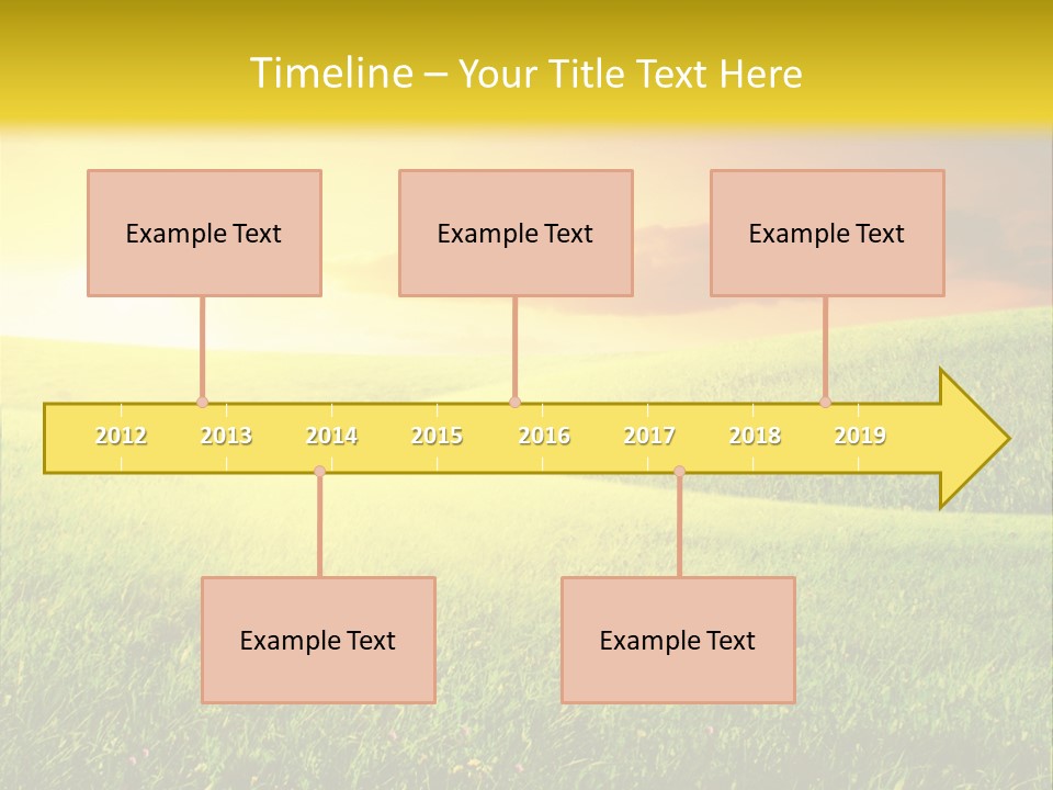 Idyllic Dark Foliage PowerPoint Template