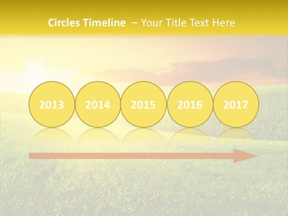 Idyllic Dark Foliage PowerPoint Template