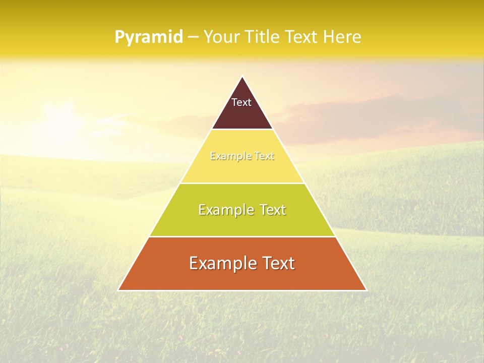 Idyllic Dark Foliage PowerPoint Template