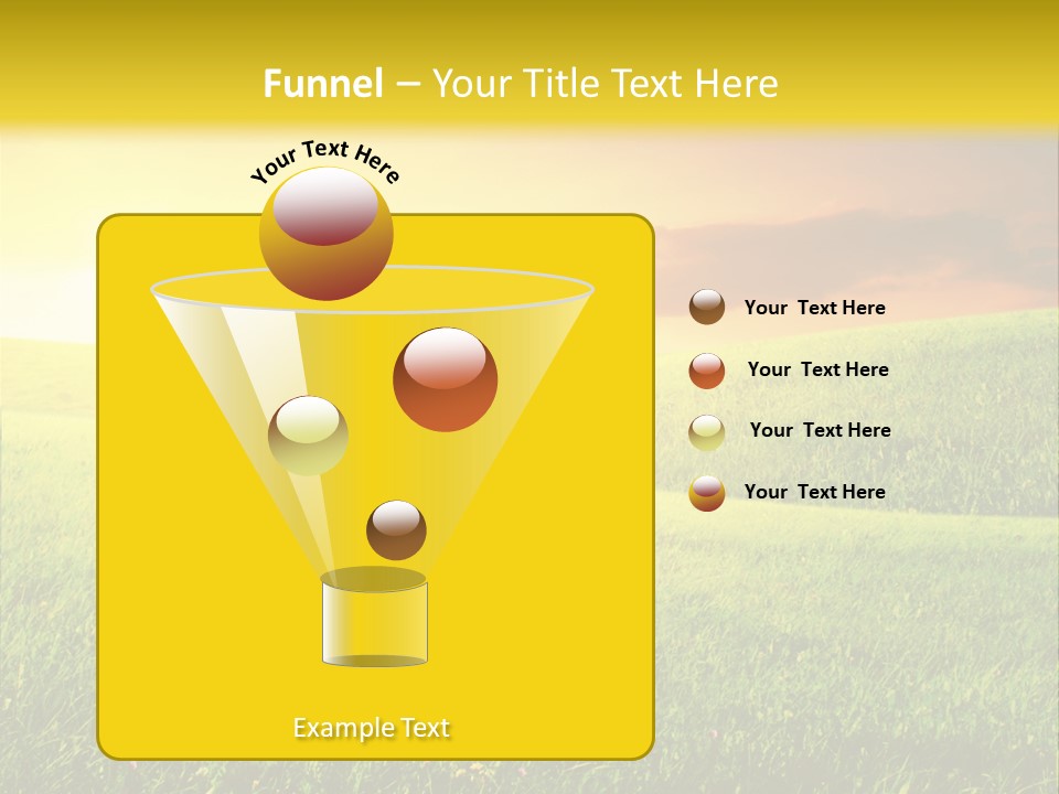 Idyllic Dark Foliage PowerPoint Template