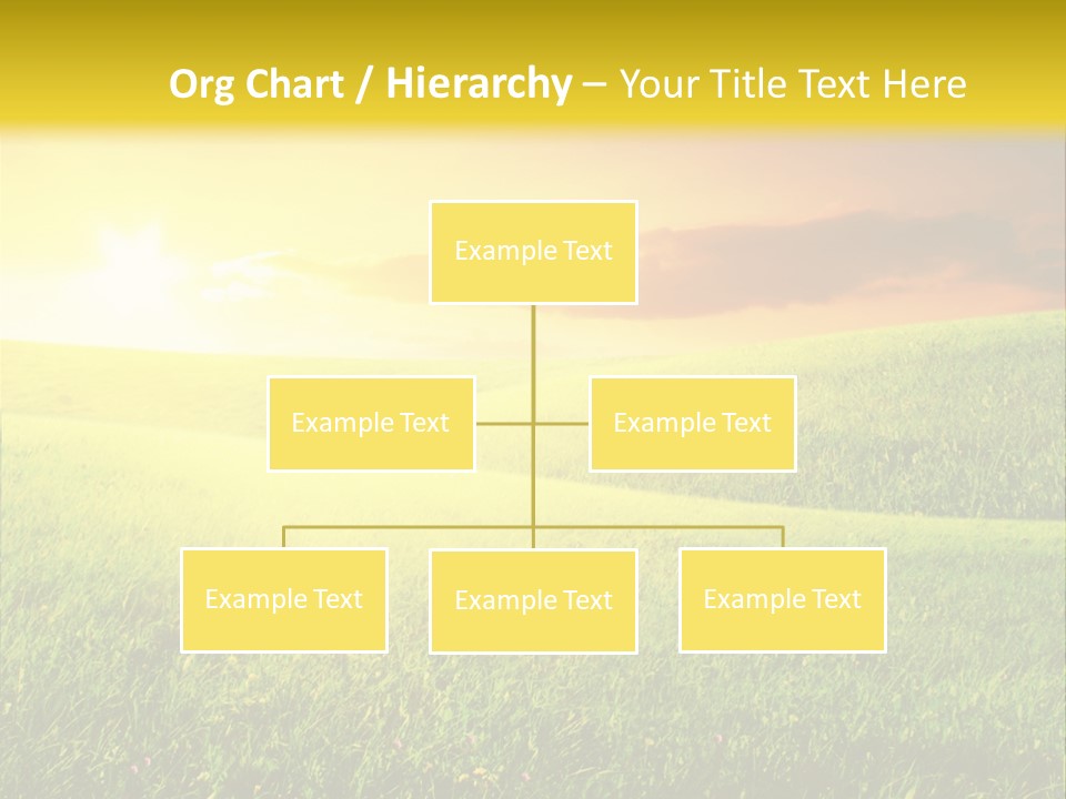 Idyllic Dark Foliage PowerPoint Template