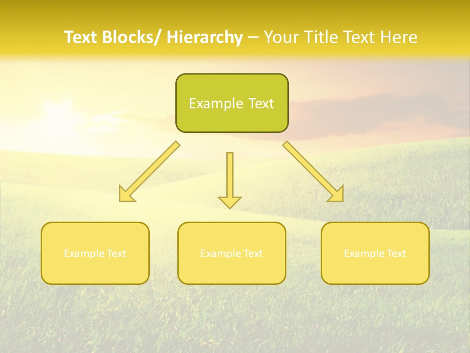 Idyllic Dark Foliage PowerPoint Template