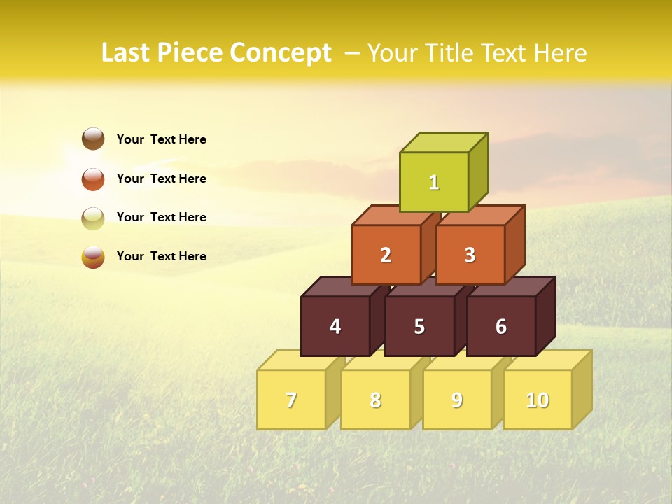 Idyllic Dark Foliage PowerPoint Template