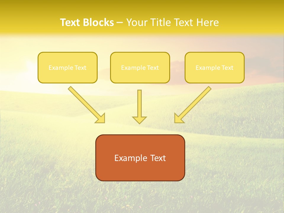 Idyllic Dark Foliage PowerPoint Template