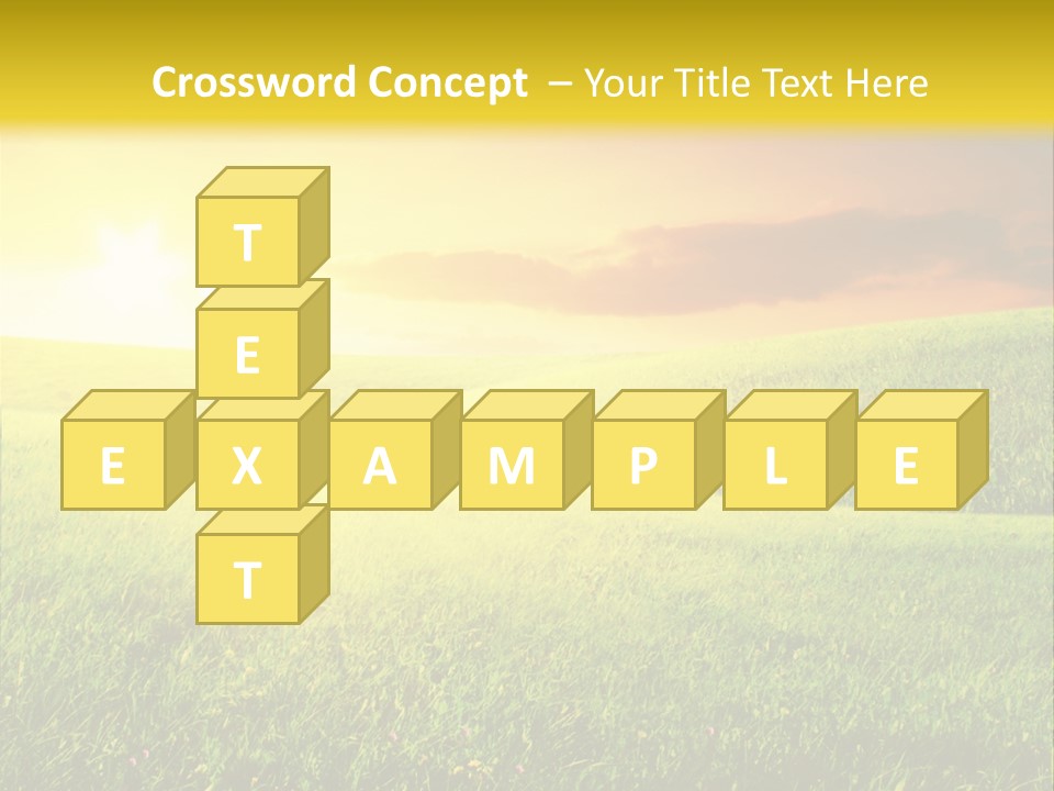 Idyllic Dark Foliage PowerPoint Template