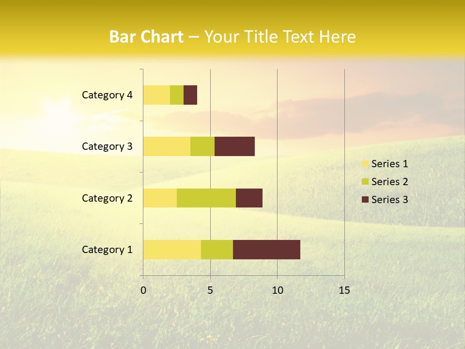 Idyllic Dark Foliage PowerPoint Template