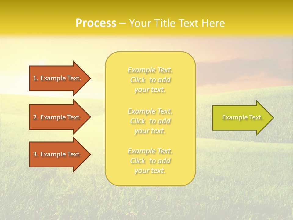 Idyllic Dark Foliage PowerPoint Template