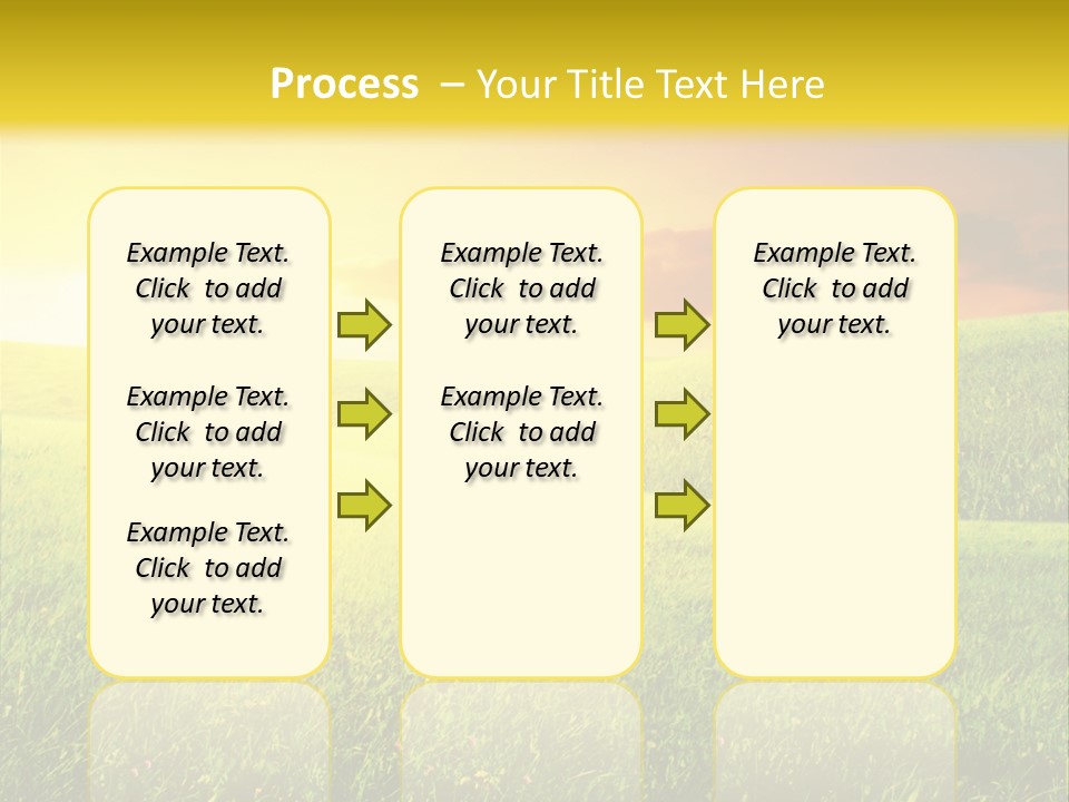 Idyllic Dark Foliage PowerPoint Template