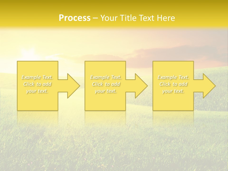 Idyllic Dark Foliage PowerPoint Template