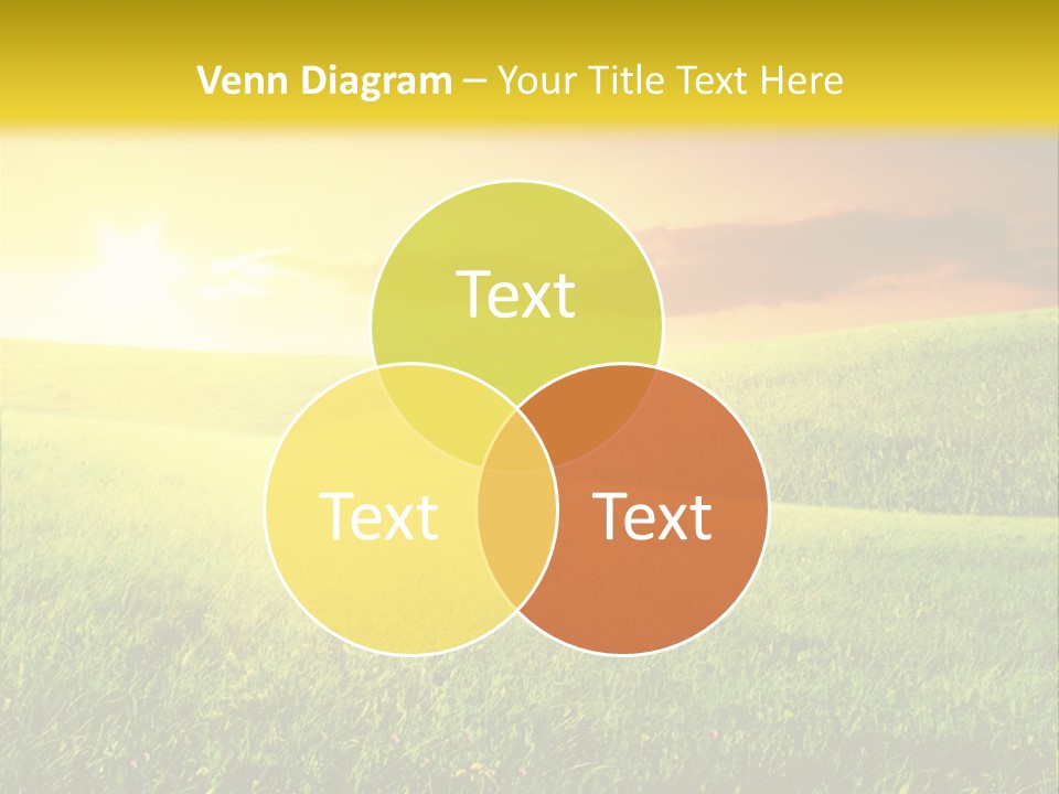 Idyllic Dark Foliage PowerPoint Template