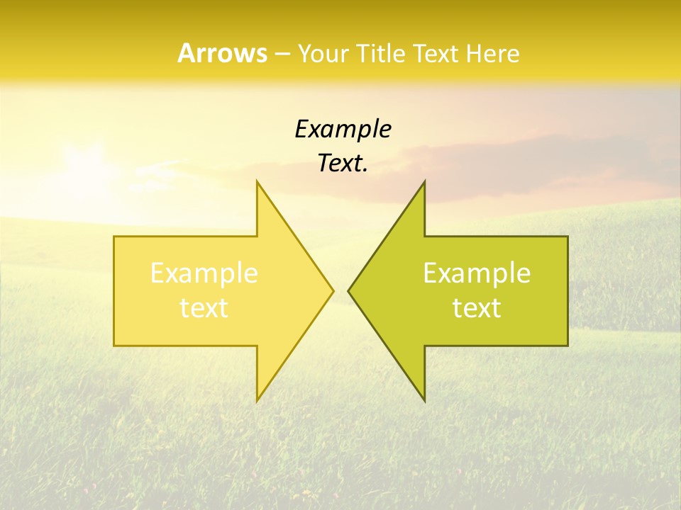 Idyllic Dark Foliage PowerPoint Template