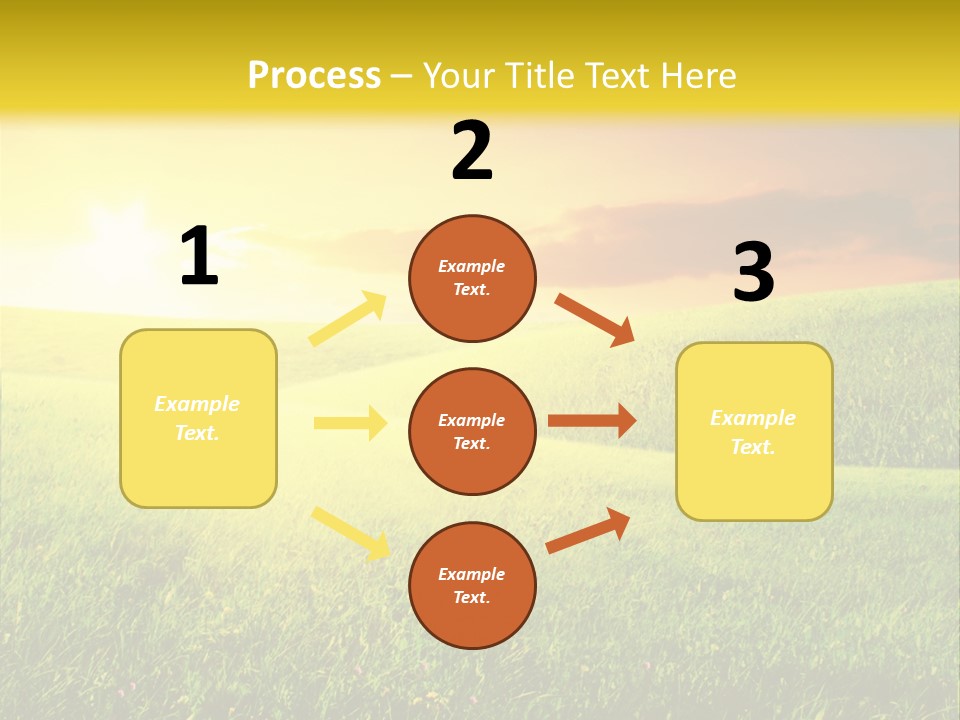 Idyllic Dark Foliage PowerPoint Template