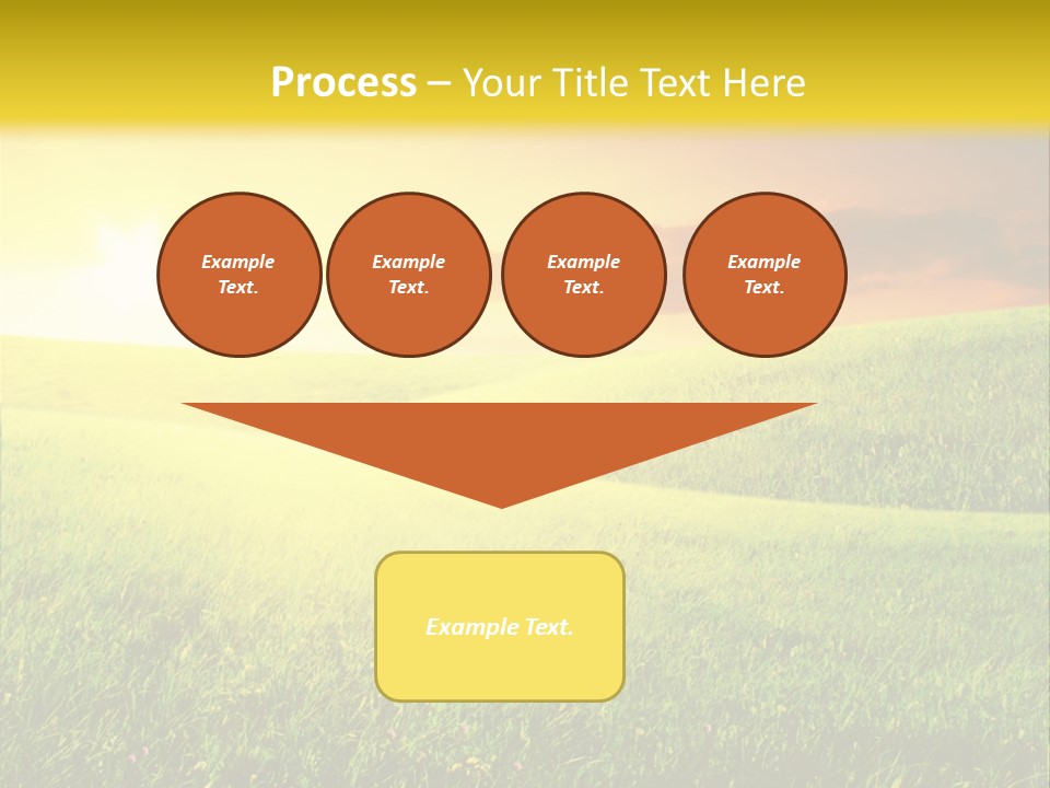 Idyllic Dark Foliage PowerPoint Template