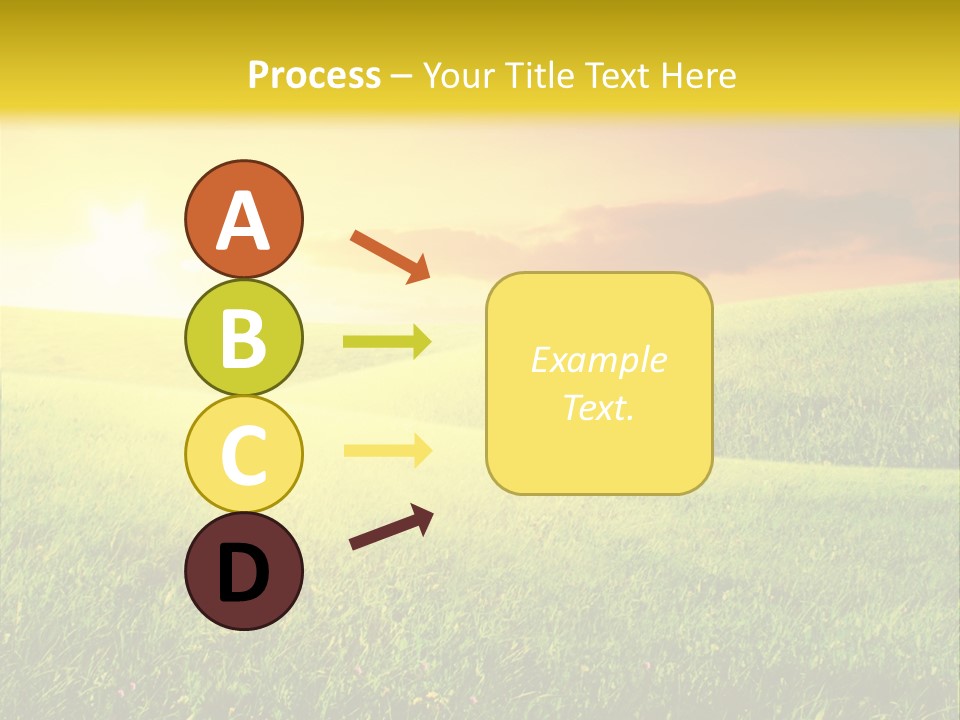 Idyllic Dark Foliage PowerPoint Template