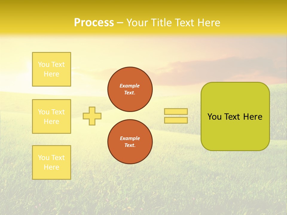 Idyllic Dark Foliage PowerPoint Template