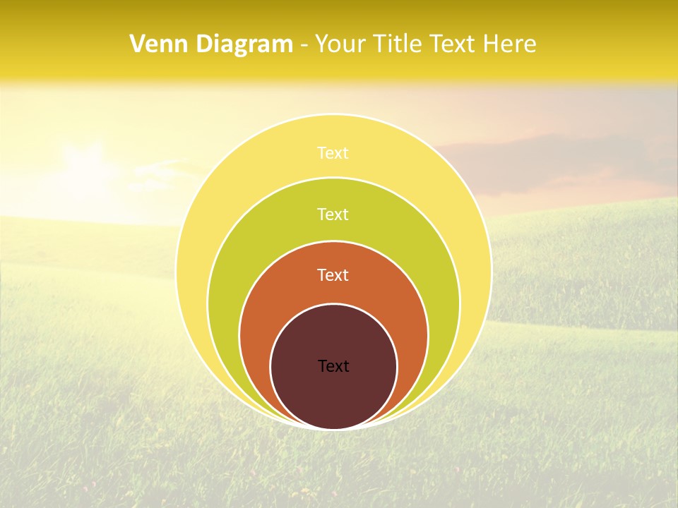 Idyllic Dark Foliage PowerPoint Template
