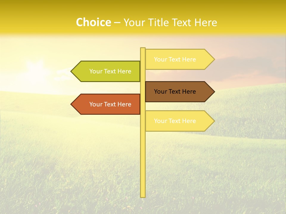 Idyllic Dark Foliage PowerPoint Template
